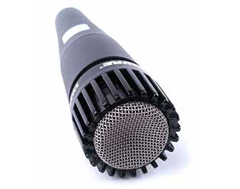 инструментальный студийный микрофон shure